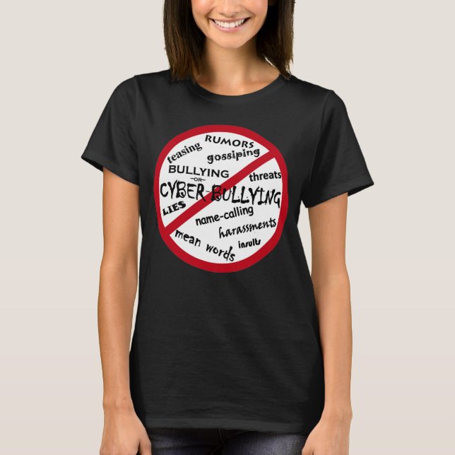 T-shirt Pas De Message D'Intimidation Plutôt Que De Choisi (Devant)