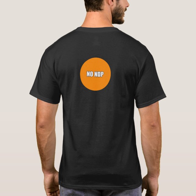 T-shirt PAS de néo-démocrate (Dos)