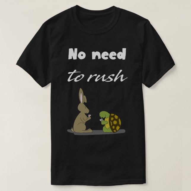 T-shirt Pas de noir (Design devant)