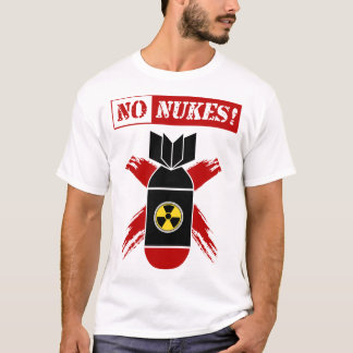 T-shirt PAS DE NUKES | L'arme anti-nucléaire !