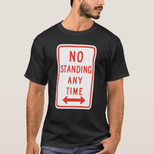 T-shirt Pas de panneau de signalisation, Introduire, Socia