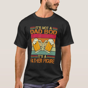 T-shirt Pas De Papa Bod Père Figure Papa Vintage Bod Pour