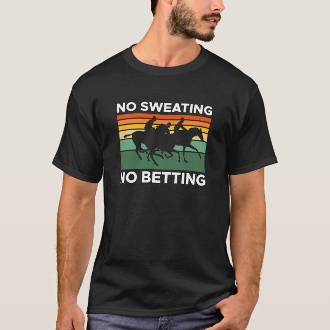 T-shirt Pas de pari Pas de pari Horse Racing (Devant)