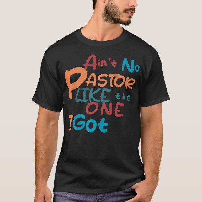 T-shirt Pas De Pasteur Comme Celui Que J'Ai Eu (Devant)