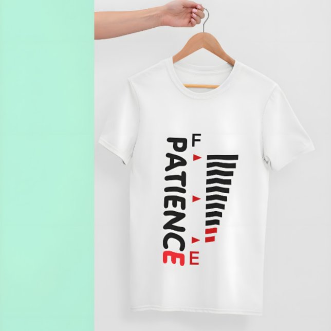 T-shirt "Pas de patience gauche" - Fun sur mesure (Créateur téléchargé)