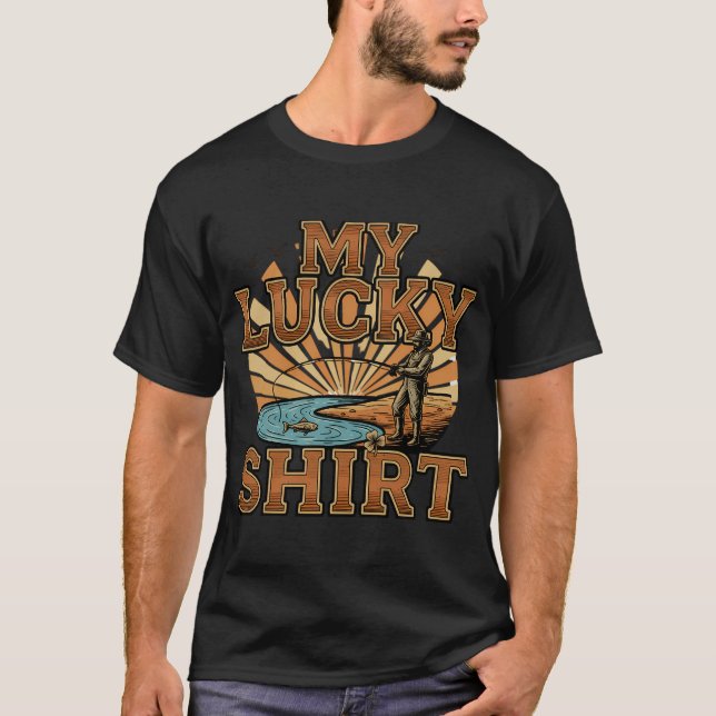 T-shirt Pas de pêche aujourd'hui (Devant)