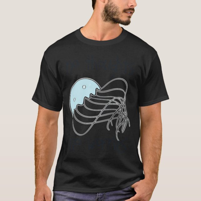 T-shirt pas de pensées pas de soucis jelly (Devant)