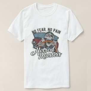 T-shirt Pas de peur, pas de douleur, Hotrod Masters Graphi