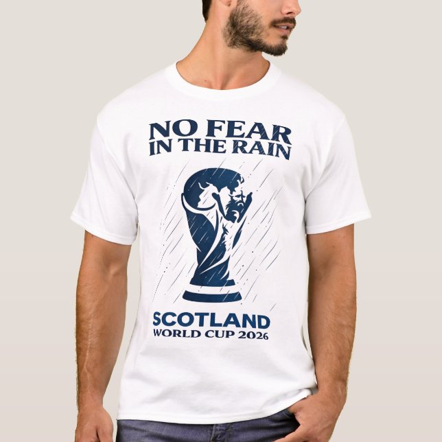 T-shirt Pas de peur sous la pluie (Devant)