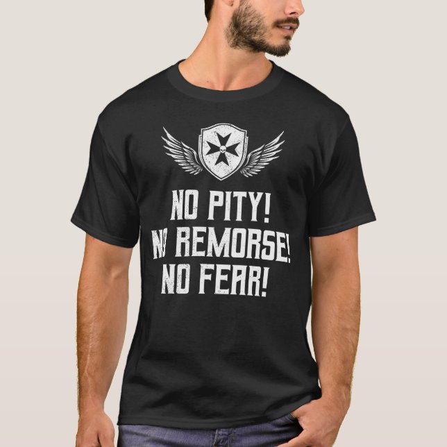 T-shirt Pas de pitié, pas de remords, pas de peur – Chemis (Devant)