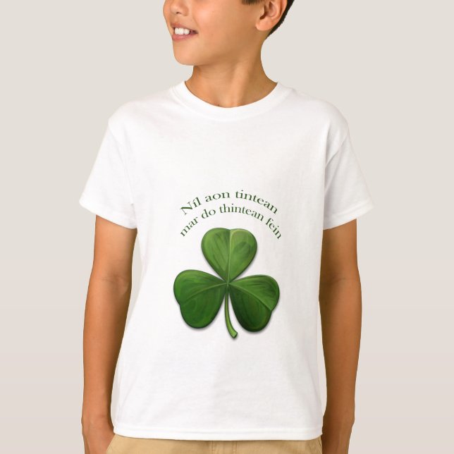 T-shirt Pas de place comme chez soi (Devant)