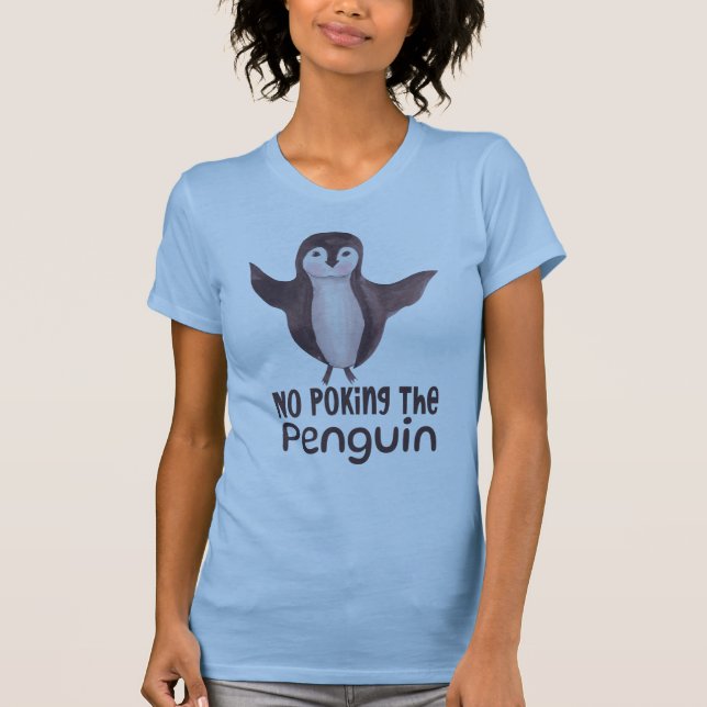 T-shirt Pas De Poing Sur Le Pingouin (Devant)
