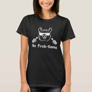 T-shirt Pas de problème Lama ou tee-shirt Drama