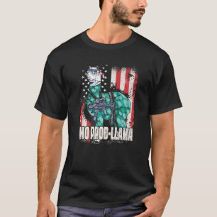 T-shirt PAS DE PROBLÈME LLAMA LLambo Alpaca Llama
