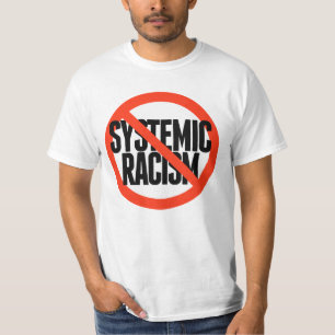 T-shirt Pas de racisme systémique