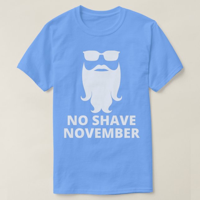 T-shirt Pas de rasage novembre 23 (Design devant)