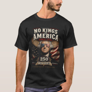 T-shirt Pas de roi en Amérique