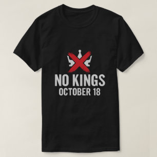 T-shirt Pas de rois 18 octobre Pas de rois jour Graphique