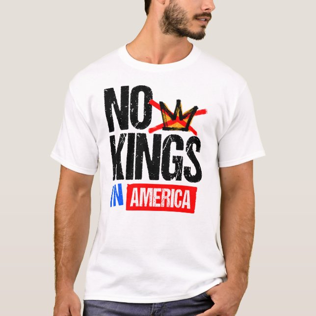 T-SHIRT PAS DE ROIS EN AMÉRIQUE (Devant)