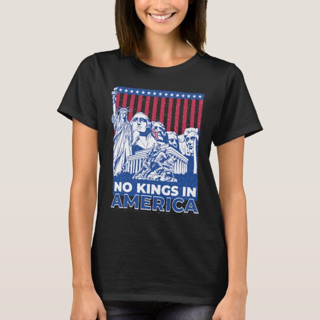 T-shirt Pas De Rois En Amérique 4 (Devant)