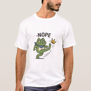T-shirt Pas de rois en Amérique Grenouille Pas de rois Dém