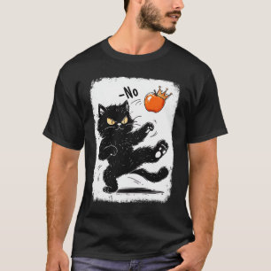 T-shirt Pas De Rois En Amérique Nous Les Gens Black Cat Me