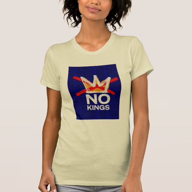 T-shirt Pas de rois pour les femmes (Devant)