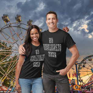 T-shirt Pas De Shenanigans Ici Drôle Unisex