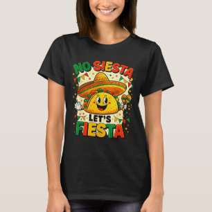 T-shirt Pas de sieste, faisons la fête Produit amusant pou