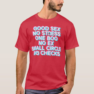 T-shirt Pas de stress un Boo pas de E dos impression rap d