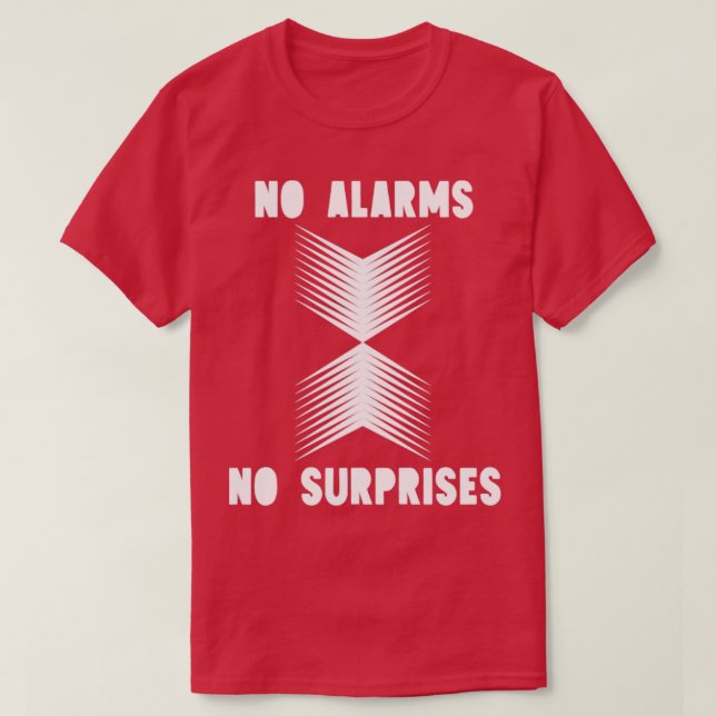 T-shirt Pas de surprise blanc (Design devant)