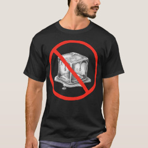 T-shirt Pas de symbole de protestation ICE Anti-immigratio