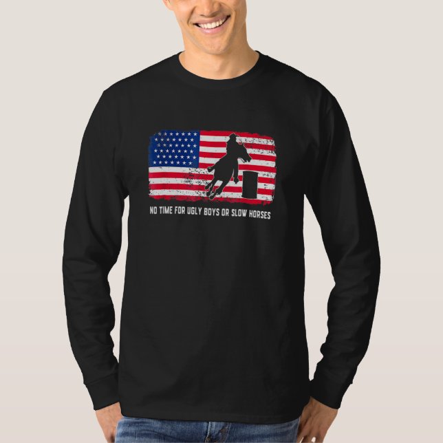 T-shirt Pas De Temps Pour Les Gars Laides Ou Ralentis Chev (Devant)