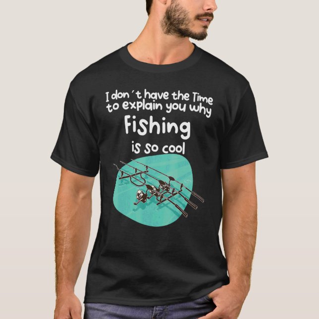 T-shirt Pas de temps sans pêche (Devant)