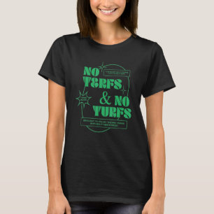 T-shirt Pas de Terfs et pas de Turfs Droits Trans LGBTQ Ég