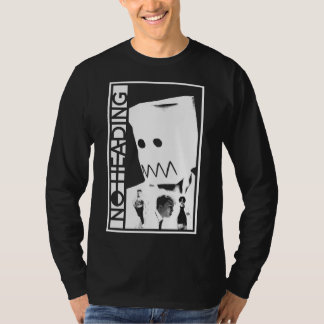 T-shirt Pas de titre monochrome, manche longue