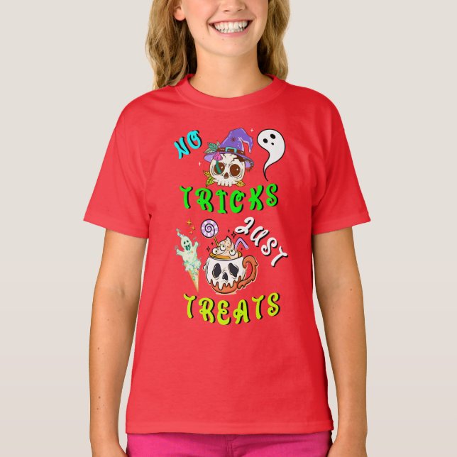 T-shirt Pas De Trucs Il Suffit De Traiter (Devant)