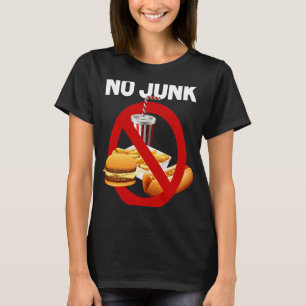 T-shirt Pas de Végétal Sain Aliments Sains