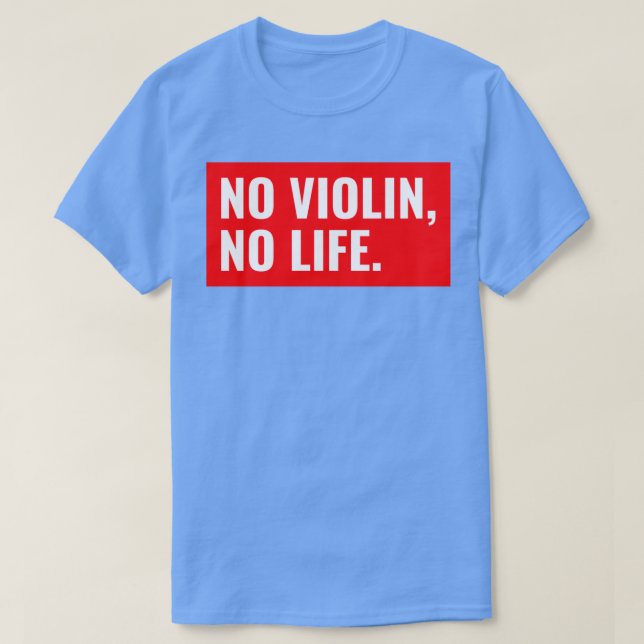 T-SHIRT PAS DE VIOLIN PAS DE LIFA TEE (Design devant)