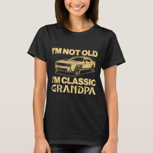 T-shirt Pas de voiture de grand-père classique vieille bla