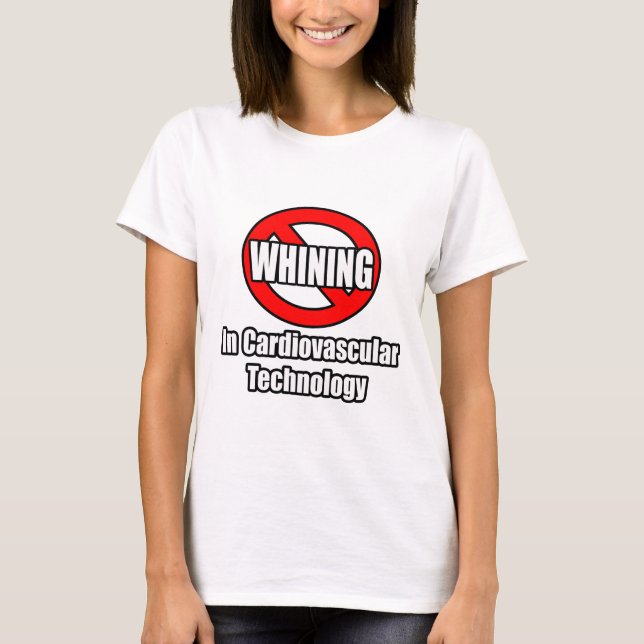 T-shirt Pas De Whining En Technologie Cardiovasculaire (Devant)