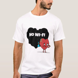 T-shirt Pas de Wifi