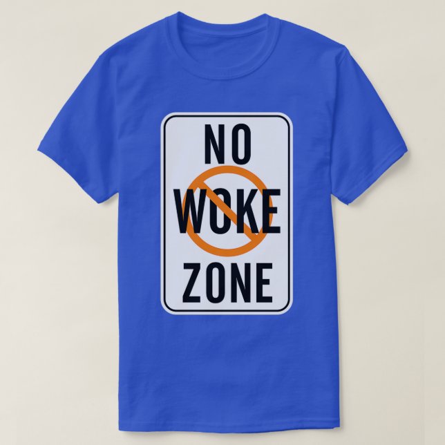 T-shirt Pas de zone de travail (Design devant)