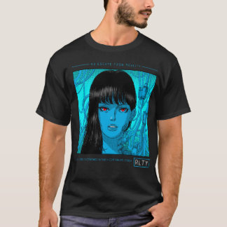 T-shirt Pas d'échappatoire à la réalité – Esthétique Cyber