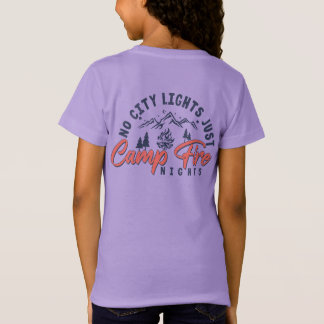 T-Shirt Pas D'Éclairage De Ville, Juste Des Nuits De Feu D