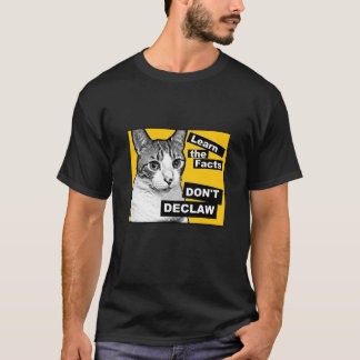 T-shirt Pas declaw la chemise des hommes