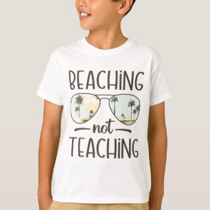 T-shirt Pas d'enseignement amusant enseignant vacances d'é