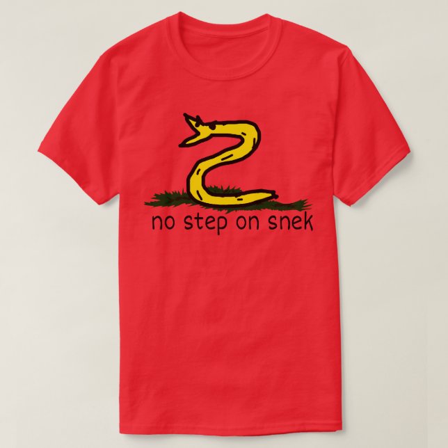 T-shirt Pas d'étape sur le Casquette Snek (Design devant)