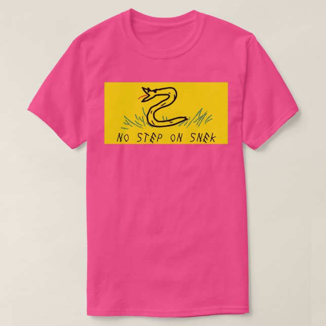 T-shirt pas d'étape sur le trottoir (Design devant)