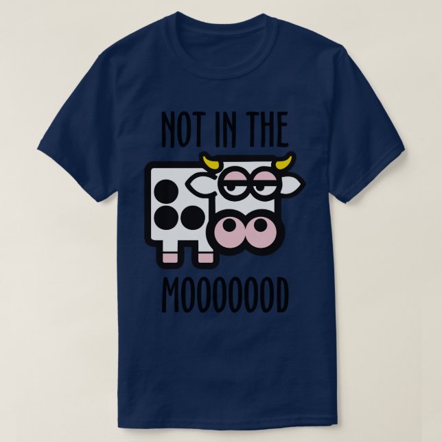 T-shirt Pas d'humeur (Design devant)